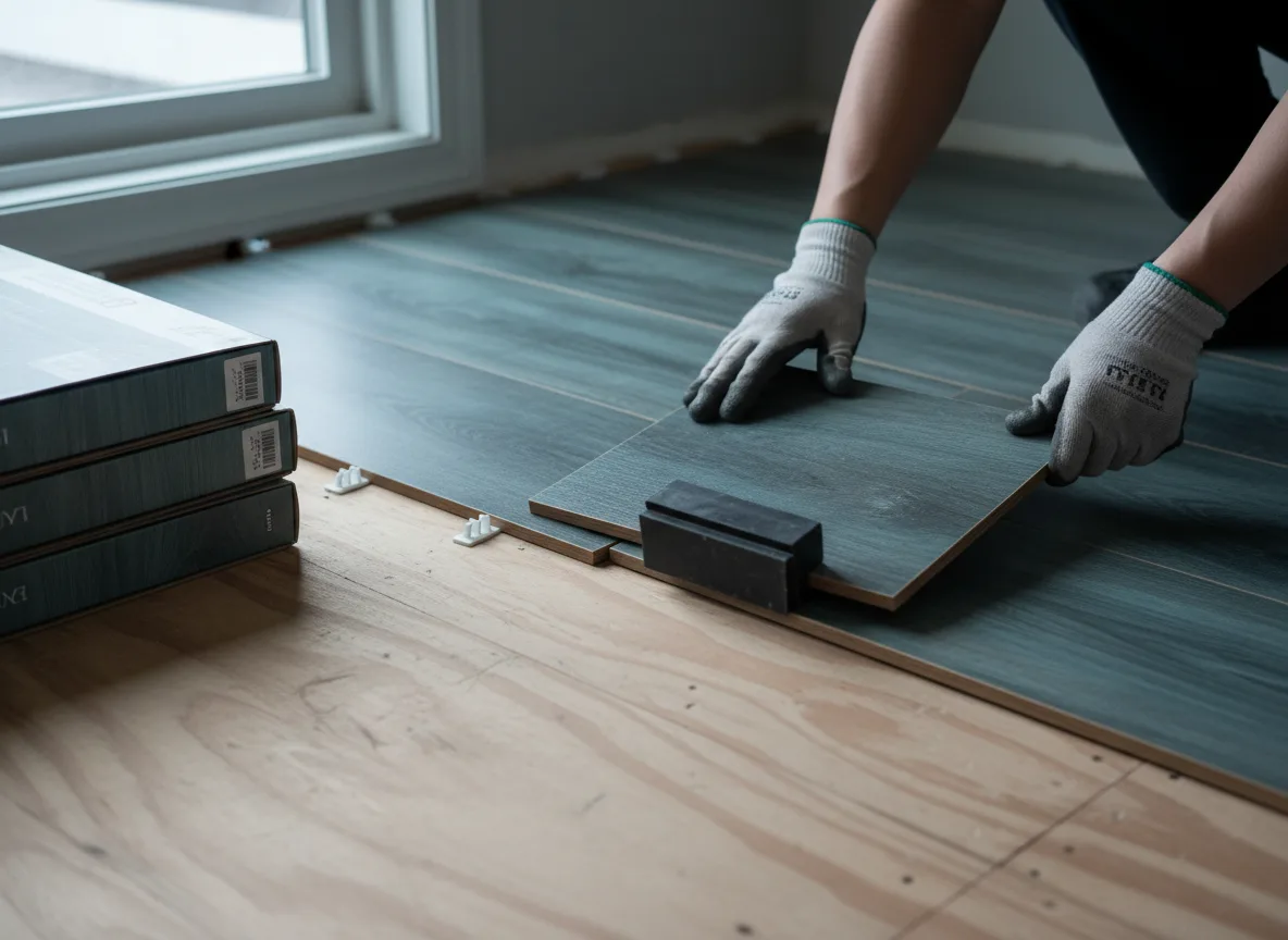Luxury Vinyl Plank Installation company in Clermont, IA